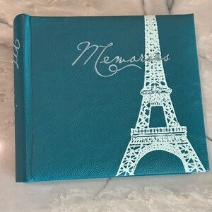 Teal Eiffel Tower Photo Album!